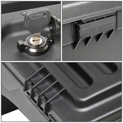 nan TRUCK BED WHEEL WELL LOCK BOX - 07-18 CHEVY SILVERADO 1500, GMC SIERRA 1500 / 07-19 CHEVY SILVERADO 2500HD, 3500HD, GMC SIERRA 2500HD, 3500HD / 2019 CHEVY SILVERADO 1500 LIMITED, GMC SIERRA 1500 LIMITED - PASSENGER SIDE - BLACK
