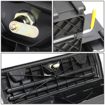 nan TRUCK BED WHEEL WELL LOCK BOX - 07-18 CHEVY SILVERADO 1500, GMC SIERRA 1500 / 07-19 CHEVY SILVERADO 2500HD, 3500HD, GMC SIERRA 2500HD, 3500HD / 2019 CHEVY SILVERADO 1500 LIMITED, GMC SIERRA 1500 LIMITED - PASSENGER SIDE - BLACK