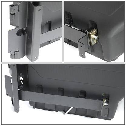 nan TRUCK BED WHEEL WELL LOCK BOX - 07-18 CHEVY SILVERADO 1500, GMC SIERRA 1500 / 07-19 CHEVY SILVERADO 2500HD, 3500HD, GMC SIERRA 2500HD, 3500HD / 2019 CHEVY SILVERADO 1500 LIMITED, GMC SIERRA 1500 LIMITED - PASSENGER SIDE - BLACK