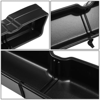 nan REAR SEAT CARGO STORAGE BOX - 15-19 FORD F-150 - CREW CAB - FITS FLEETSIDE MODELS ONLY - BLACK