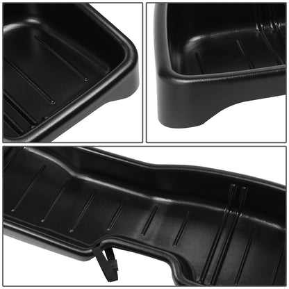 nan REAR SEAT CARGO STORAGE BOX - 14-19 CHEVY SILVERADO 1500, GMC SIERRA1500 / 15-19 CHEVY SILVERADO 2500, 3500HD, GMC SIERRA 2500, 3500HD - EXTENDED CAB - FITS FLEETSIDE MODELS ONLY - BLACK