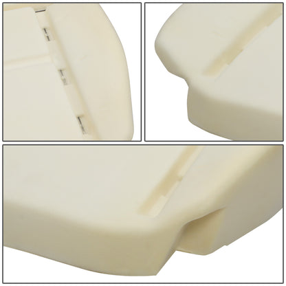 nan LOWER BOTTOM SEAT CUSHION - 04-08 FORD F-150 / 06-08 LINCOLN MARK LT - DRIVER SIDE - WHITE