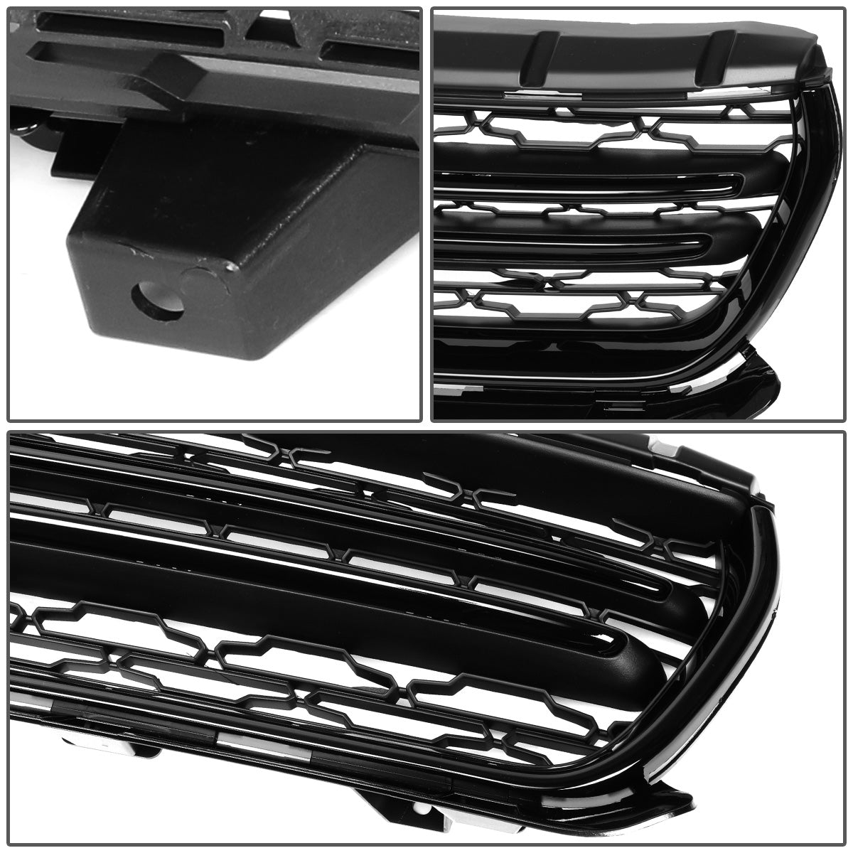 nan GRILLE - 15-18 DODGE CHARGER - DOES NOT FIT SRT MODELS - OE STYLE - BLACK