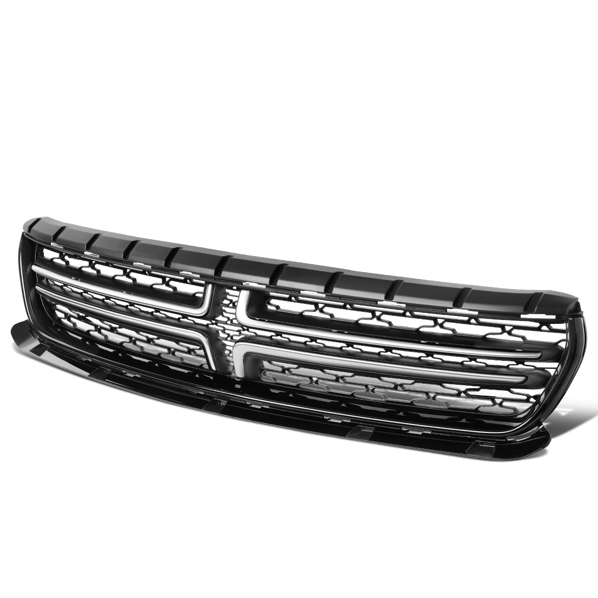 nan GRILLE - 15-18 DODGE CHARGER - DOES NOT FIT SRT MODELS - OE STYLE - BLACK / CHROME TRIM