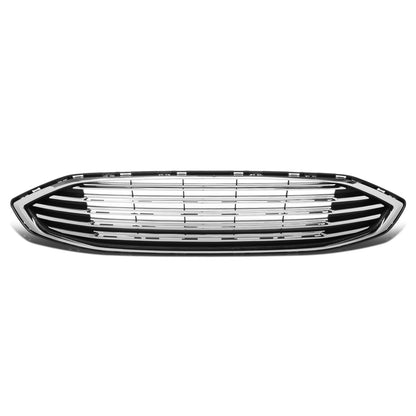 nan GRILLE - 17-18 FORD FUSION - OE STYLE - BLACK W/ CHROME TRIM