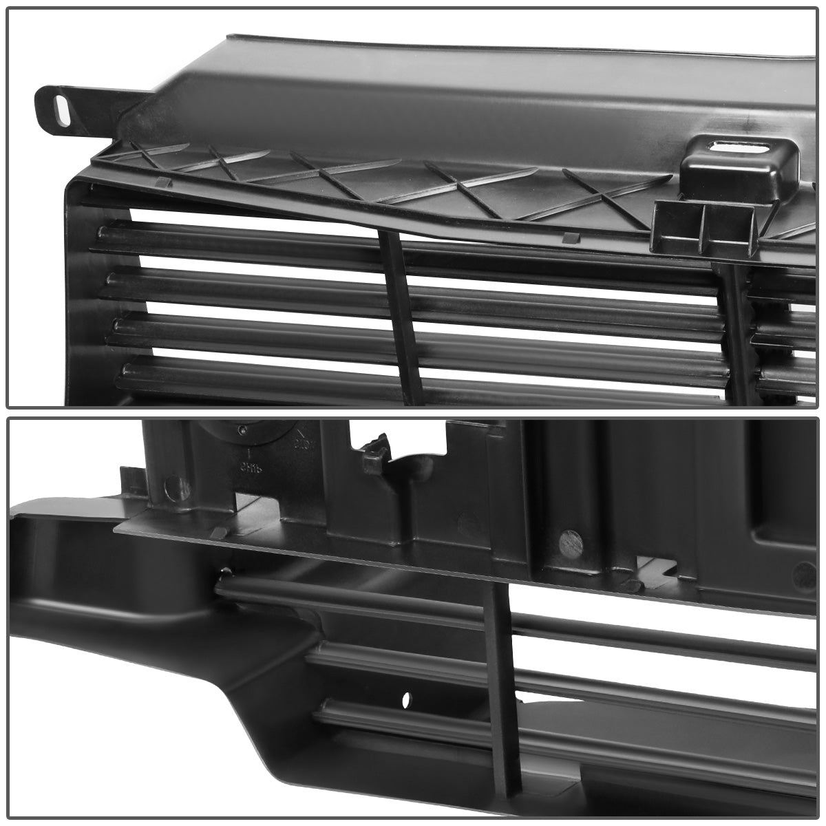 nan RADIATOR SHUTTER ASSEMBLY - 13-16 FORD ESCAPE - W/O ACTUATOR - BLACK