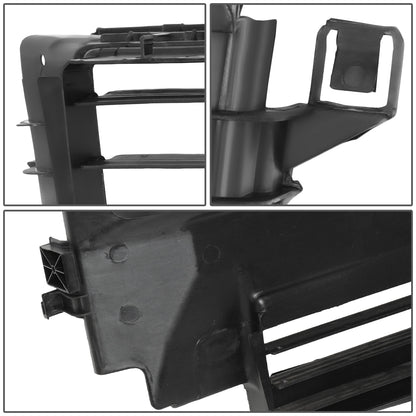 nan RADIATOR SHUTTER ASSEMBLY - 12-16 FORD FOCUS - W/O ACTUATOR - BLACK