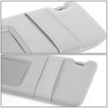 nan SUN VISOR - 07-11 TOYOTA CAMRY - DRIVER SIDE - GRAY