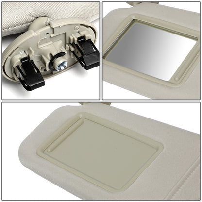 nan SUN VISOR - 07-11 TOYOTA CAMRY - DRIVER SIDE - BEIGE