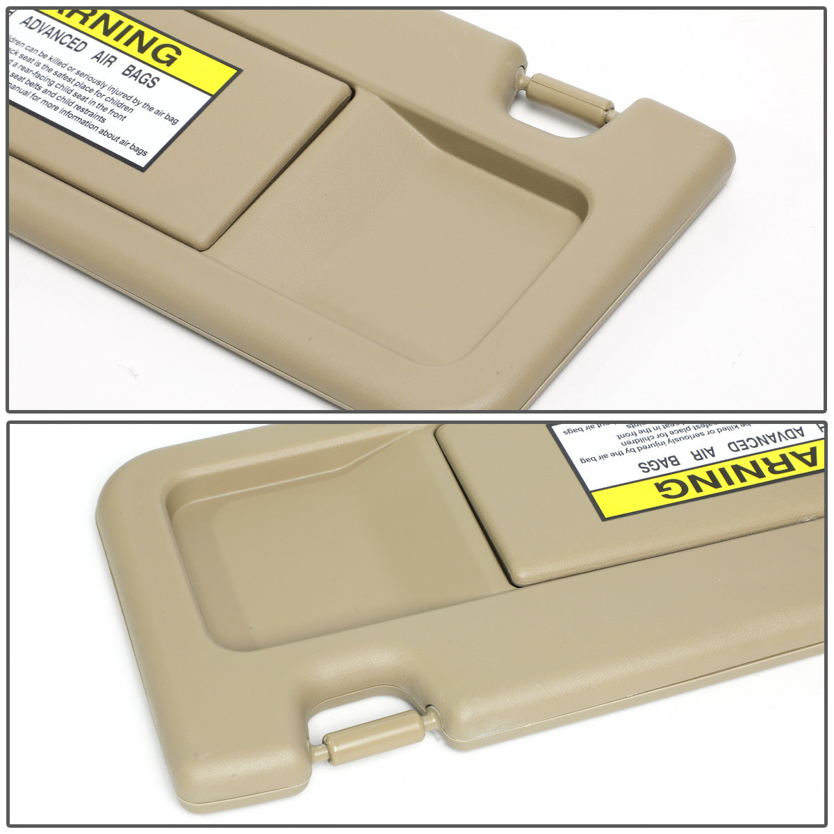 nan SUN VISOR - 06-11 HONDA CIVIC 2/4-DR - DRIVER SIDE - BEIGE