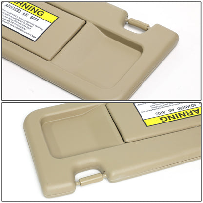 nan SUN VISOR - 06-11 HONDA CIVIC 2/4-DR - DRIVER SIDE - BEIGE
