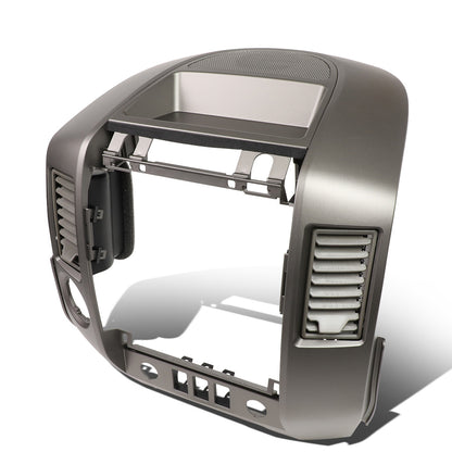 nan CENTER DASH BEZEL - 04-06 NISSAN TITAN / 05-06 NISSAN ARMADA / 2004 NISSAN PATHFINDER ARMADA - FITS MODELS WITHOUT NAVI - FITS MODELS WITH CENTER SPEAKER - GRAY