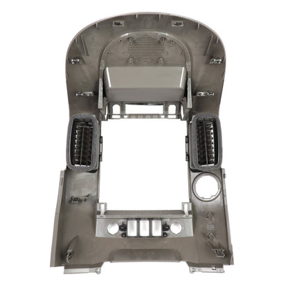 nan CENTER DASH BEZEL - 04-06 NISSAN TITAN / 05-06 NISSAN ARMADA / 2004 NISSAN PATHFINDER ARMADA - FITS MODELS WITHOUT NAVI - FITS MODELS WITH CENTER SPEAKER - GRAY