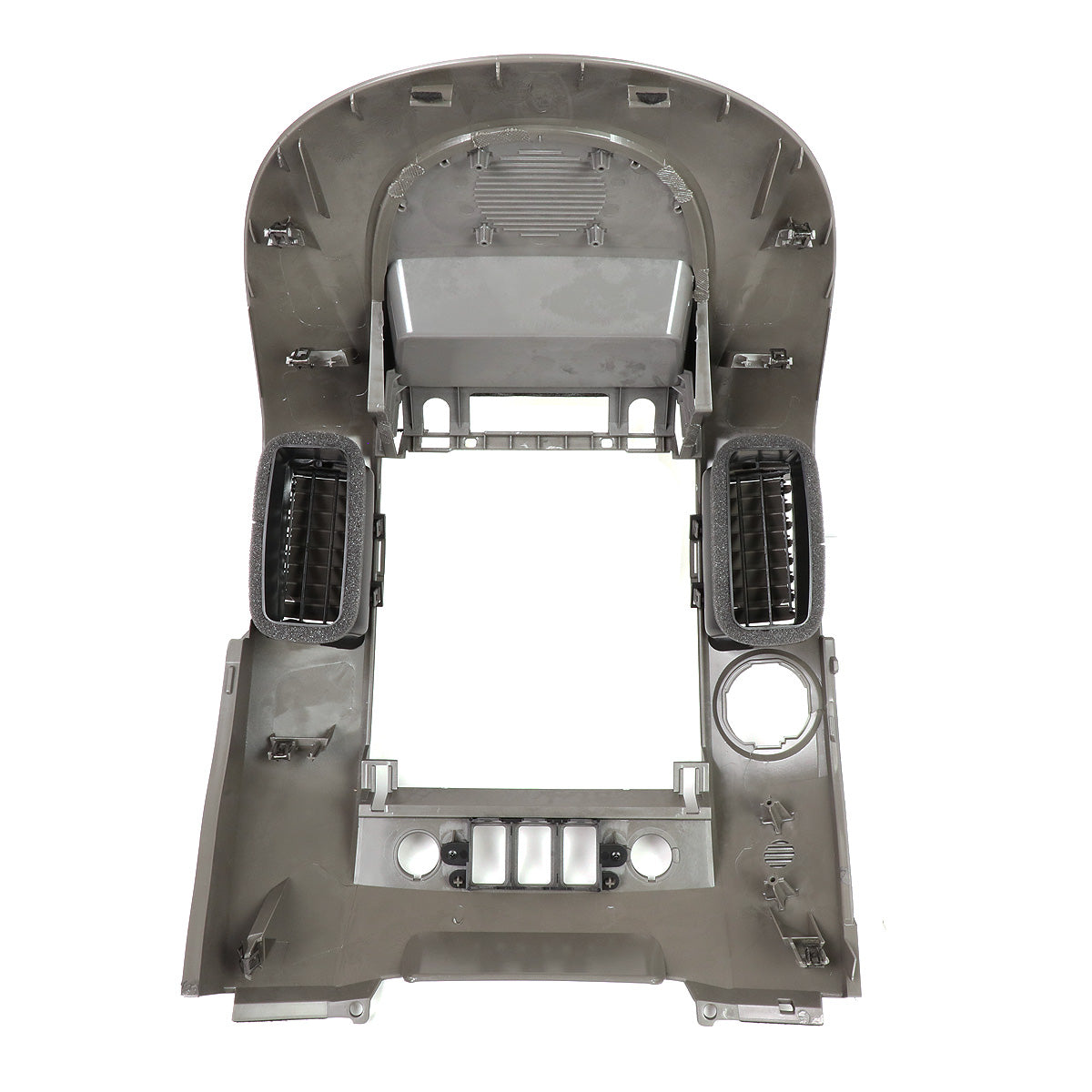 nan CENTER DASH BEZEL - 04-06 NISSAN TITAN / 05-06 NISSAN ARMADA / 2004 NISSAN PATHFINDER ARMADA - FITS MODELS WITHOUT NAVI - FITS MODELS W/O CENTER SPEAKER - GRAY