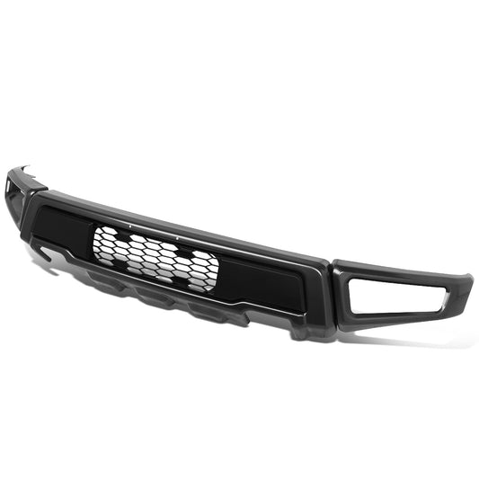 nan FRONT BUMPER - 15-18 FORD F-150 - RAPTOR STYLE - 3-PIECE DESIGN - HONEYCOMB MESH - BLACK