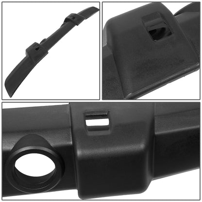 nan FRONT BUMPER COVER - 07-17 JEEP WRANGLER / 2018 WRANGLER JK - FITS MODELS W/ STANDARD DUTY BUMPER COVER, FOG LIGHTS AND TOW HOOK - TEXTURED - BLACK