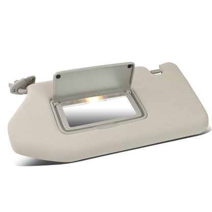 nan SUN VISOR - 13-19 NISSAN PATHFINDER / 2013 INFINITI JX35 / 14-19 INFINITI QX60 - FITS ILLUMINATED MODELS - W/ VANITY LIGHT - DRIVER SIDE - GRAY
