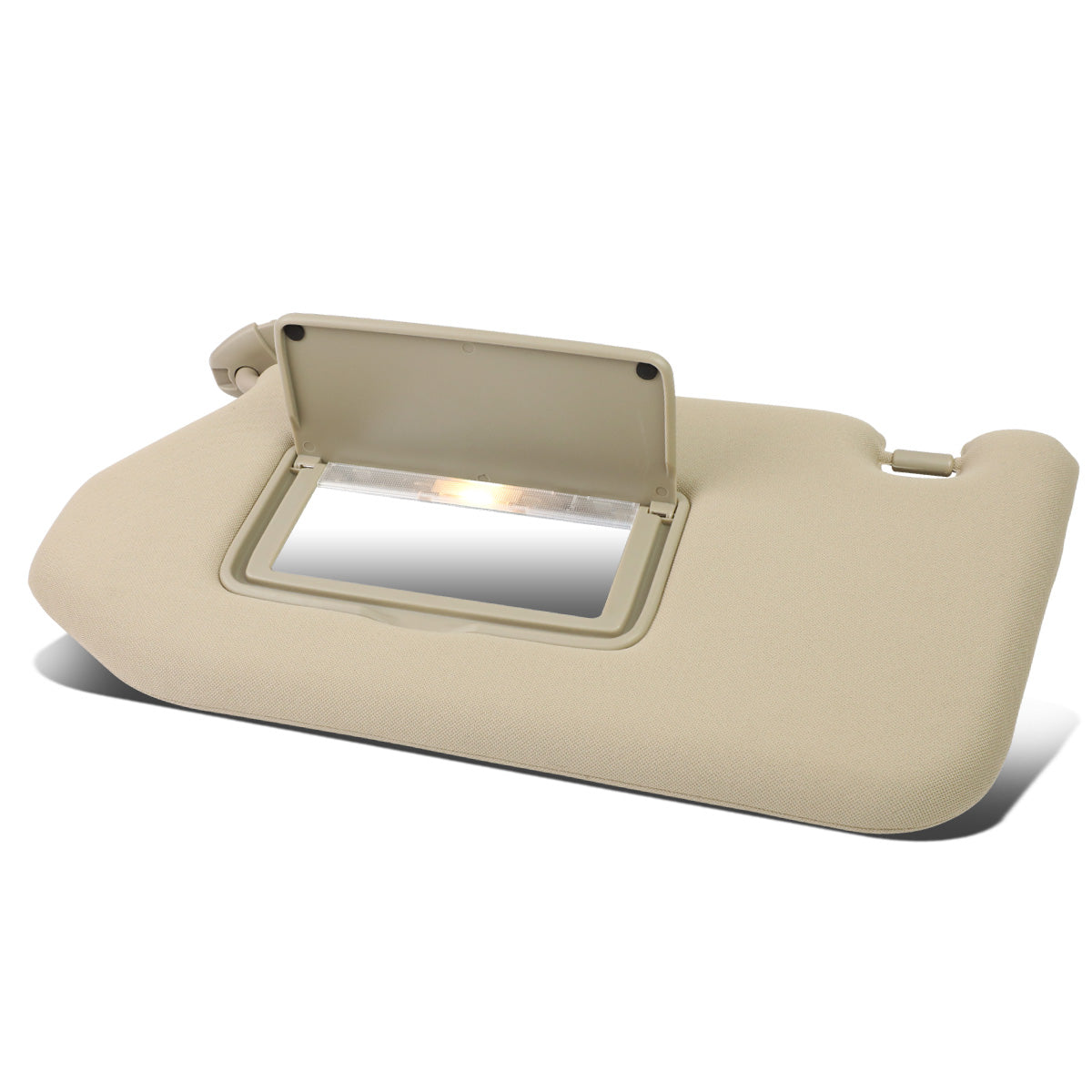 nan SUN VISOR - 13-19 NISSAN PATHFINDER / 2013 INFINITI JX35 / 14-19 INFINITI QX60 - FITS ILLUMINATED MODELS - W/ VANITY LIGHT - DRIVER SIDE - BEIGE