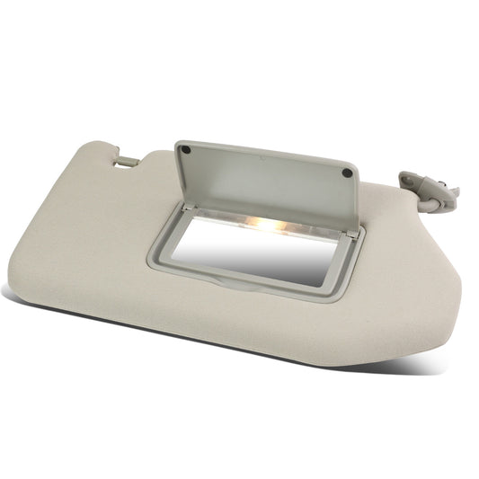 nan SUN VISOR - 13-19 NISSAN PATHFINDER / 2013 INFINITI JX35 / 14-19 INFINITI QX60 - FITS ILLUMINATED MODELS - W/ VANITY LIGHT - PASSENGER SIDE - GRAY