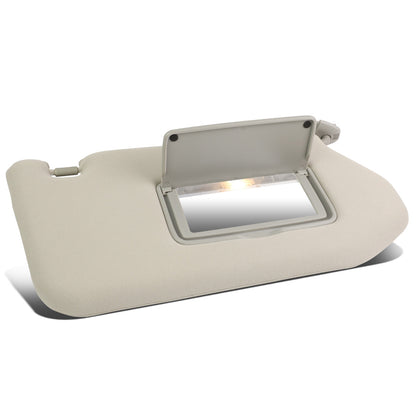 nan SUN VISOR - 13-19 NISSAN PATHFINDER / 2013 INFINITI JX35 / 14-19 INFINITI QX60 - FITS ILLUMINATED MODELS - W/ VANITY LIGHT - PASSENGER SIDE - GRAY