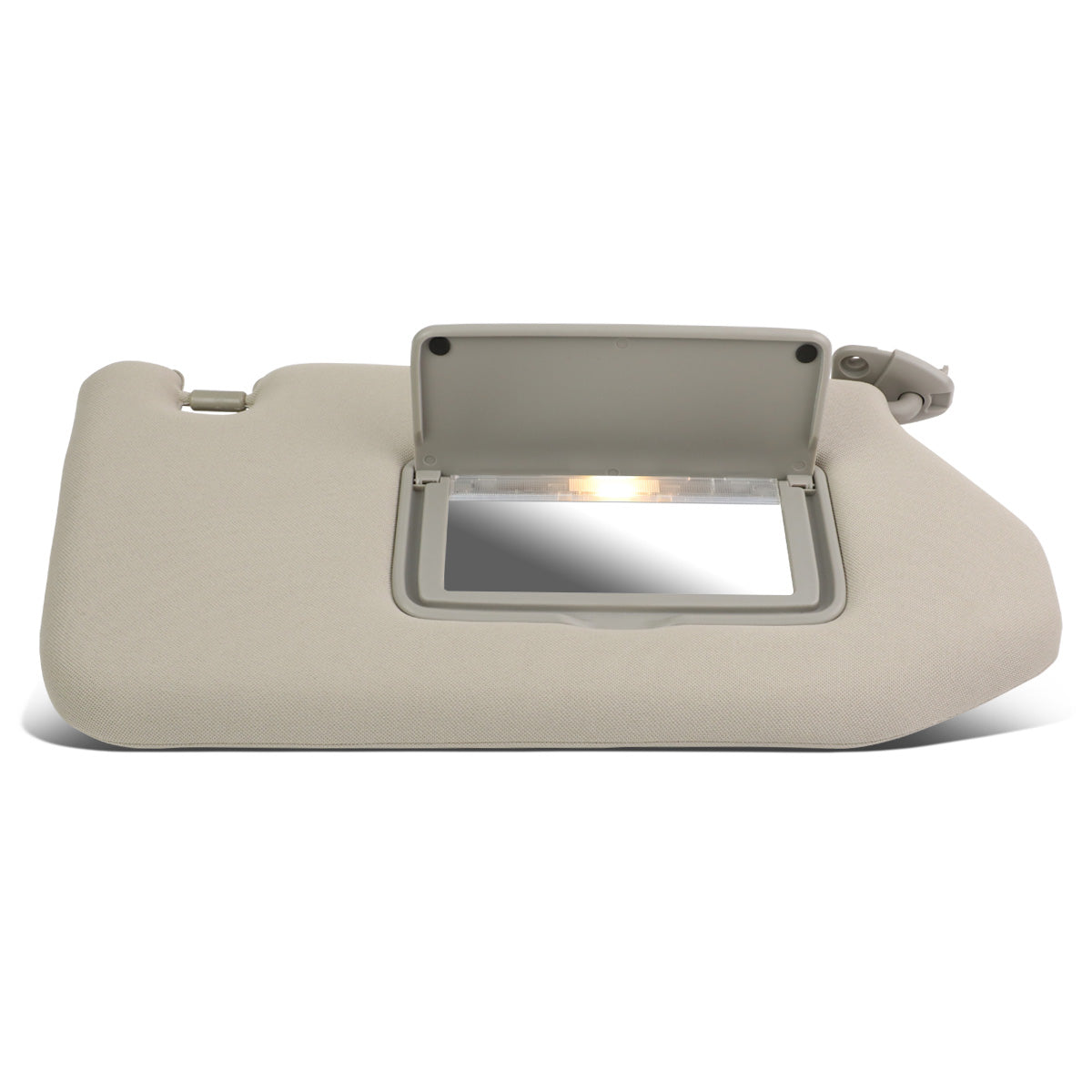 nan SUN VISOR - 13-19 NISSAN PATHFINDER / 2013 INFINITI JX35 / 14-19 INFINITI QX60 - FITS ILLUMINATED MODELS - W/ VANITY LIGHT - PASSENGER SIDE - GRAY