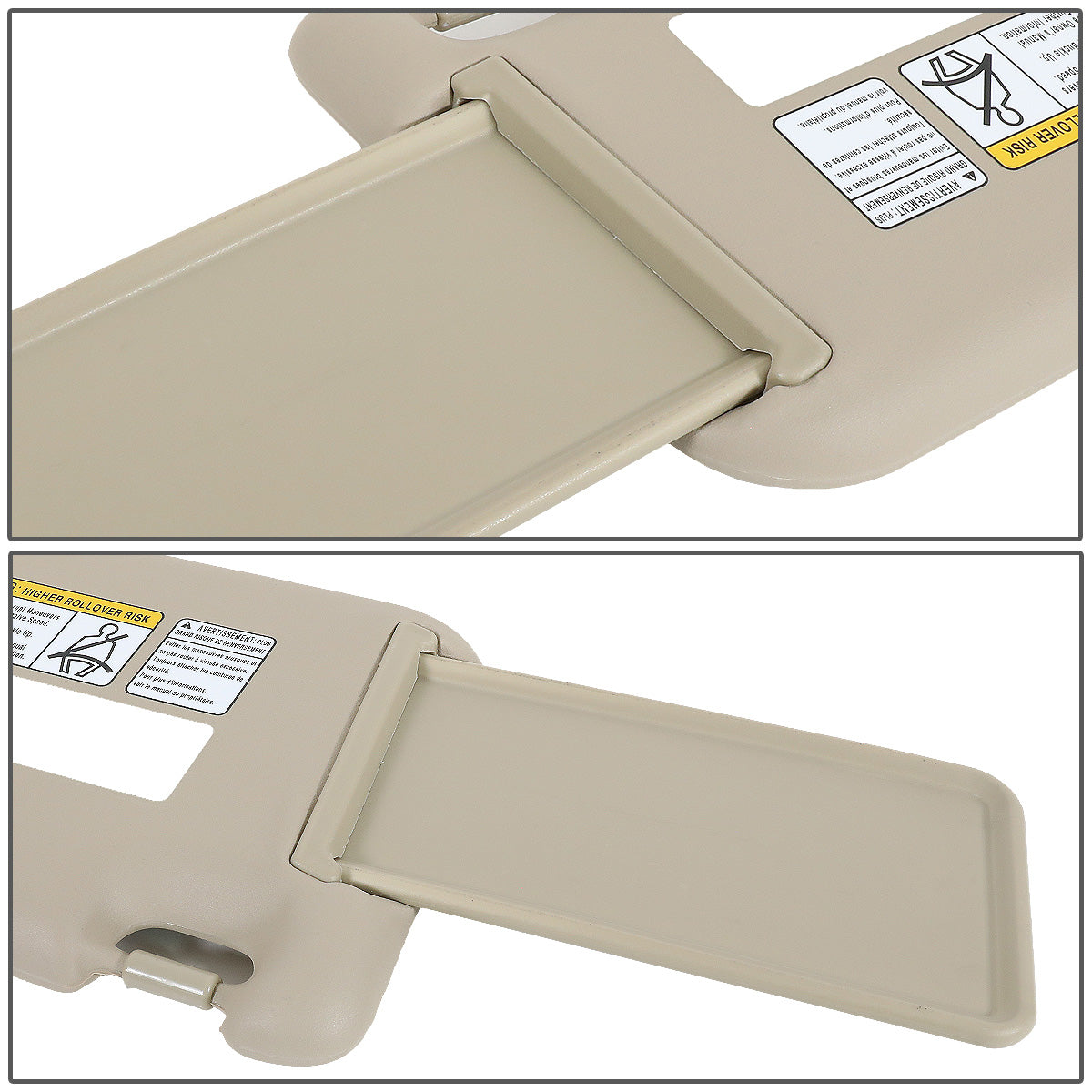 nan SUN VISOR - 06-12 TOYOTA RAV4 - FITS ILLUMINATED MODELS - PASSENGER SIDE - BEIGE