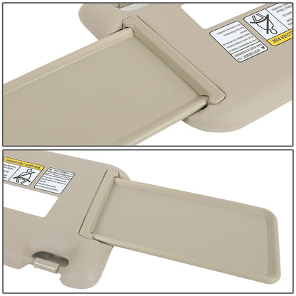 nan SUN VISOR - 06-12 TOYOTA RAV4 - FITS ILLUMINATED MODELS - PASSENGER SIDE - BEIGE