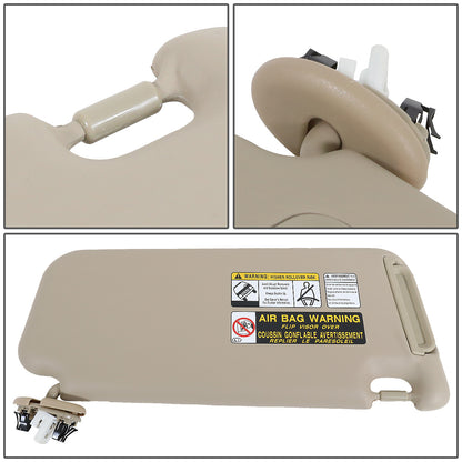 nan SUN VISOR - 06-12 TOYOTA RAV4 - FITS ILLUMINATED MODELS - PASSENGER SIDE - BEIGE