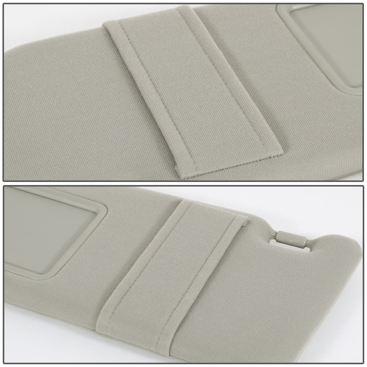 nan SUN VISOR - 07-11 TOYOTA CAMRY - FITS ILLUMINATED MODELS - DRIVER SIDE - BEIGE