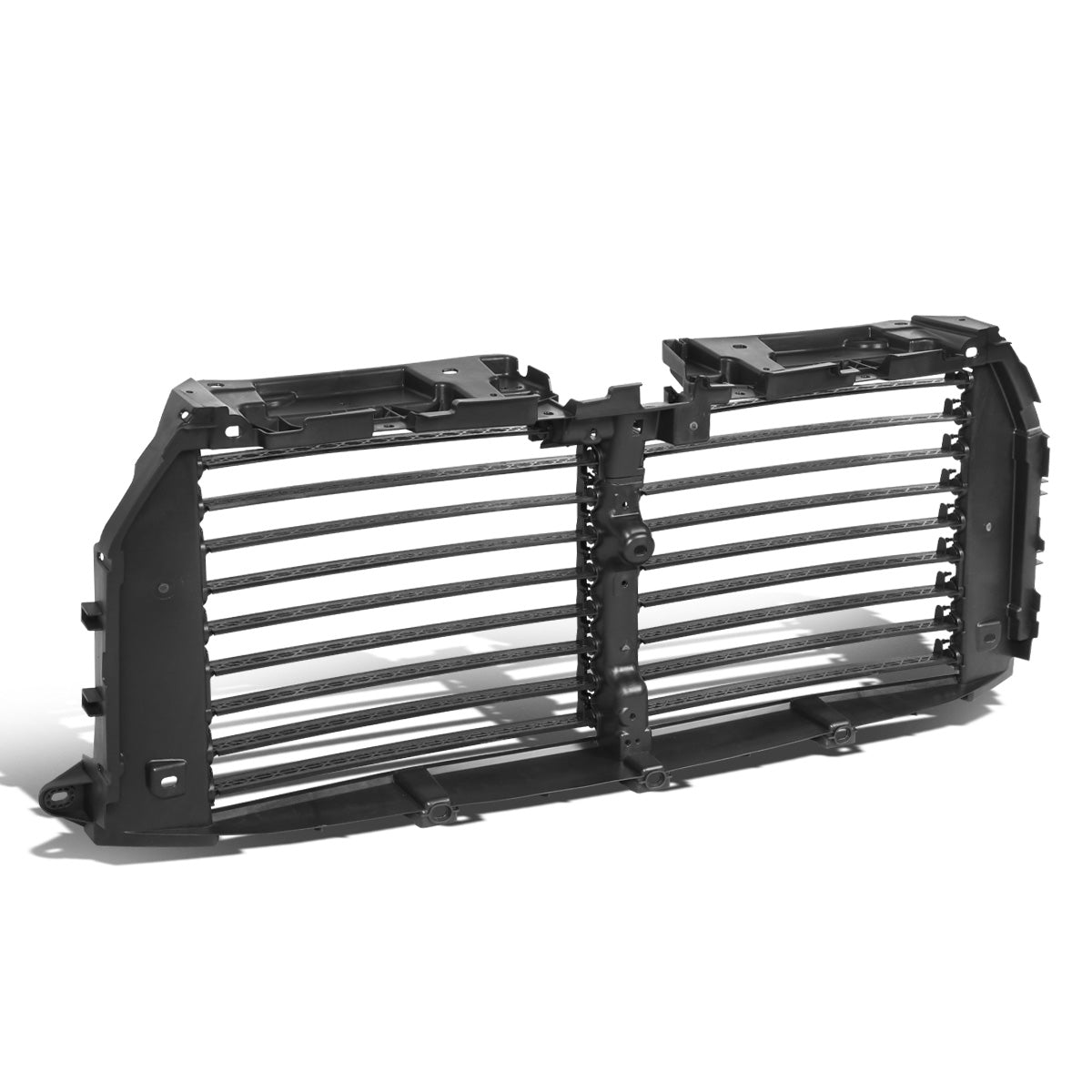 nan GRILLE - FRONT UPPER RADIATOR SHUTTER - 15-17 FORD F-150 WITH 2.7L TURBO, 3.5L NA, 3.5L TURBO, 5.0L V8 - BLACK
