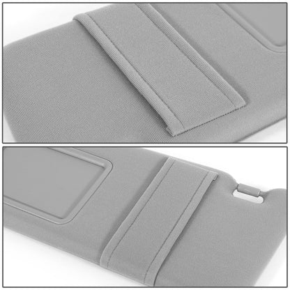 nan SUN VISOR - 09-16 TOYOTA VENZA - FITS ILLUMINATED MODELS - DRIVER SIDE - GRAY