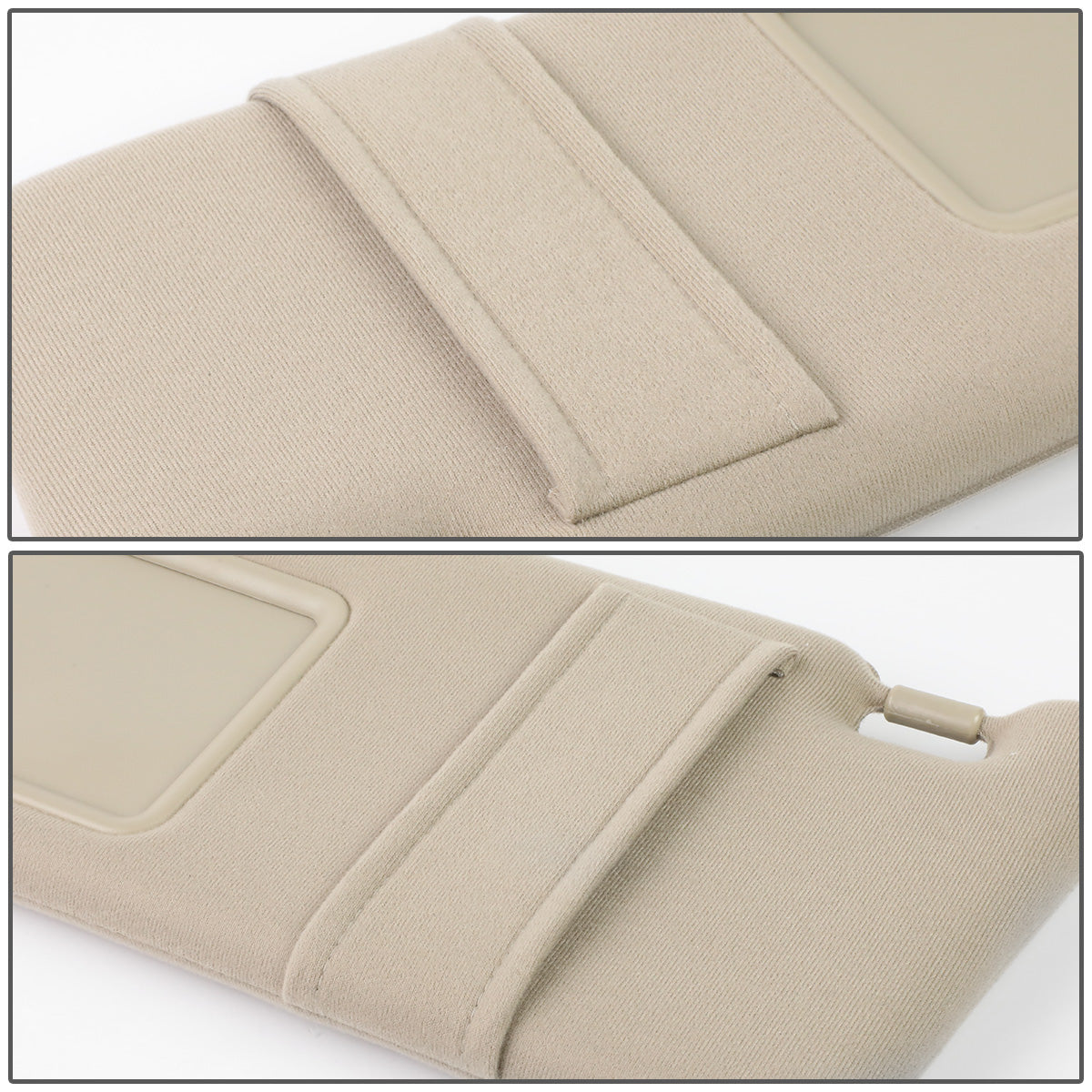 nan SUN VISOR - 09-16 TOYOTA VENZA - FITS ILLUMINATED MODELS - DRIVER SIDE - BEIGE