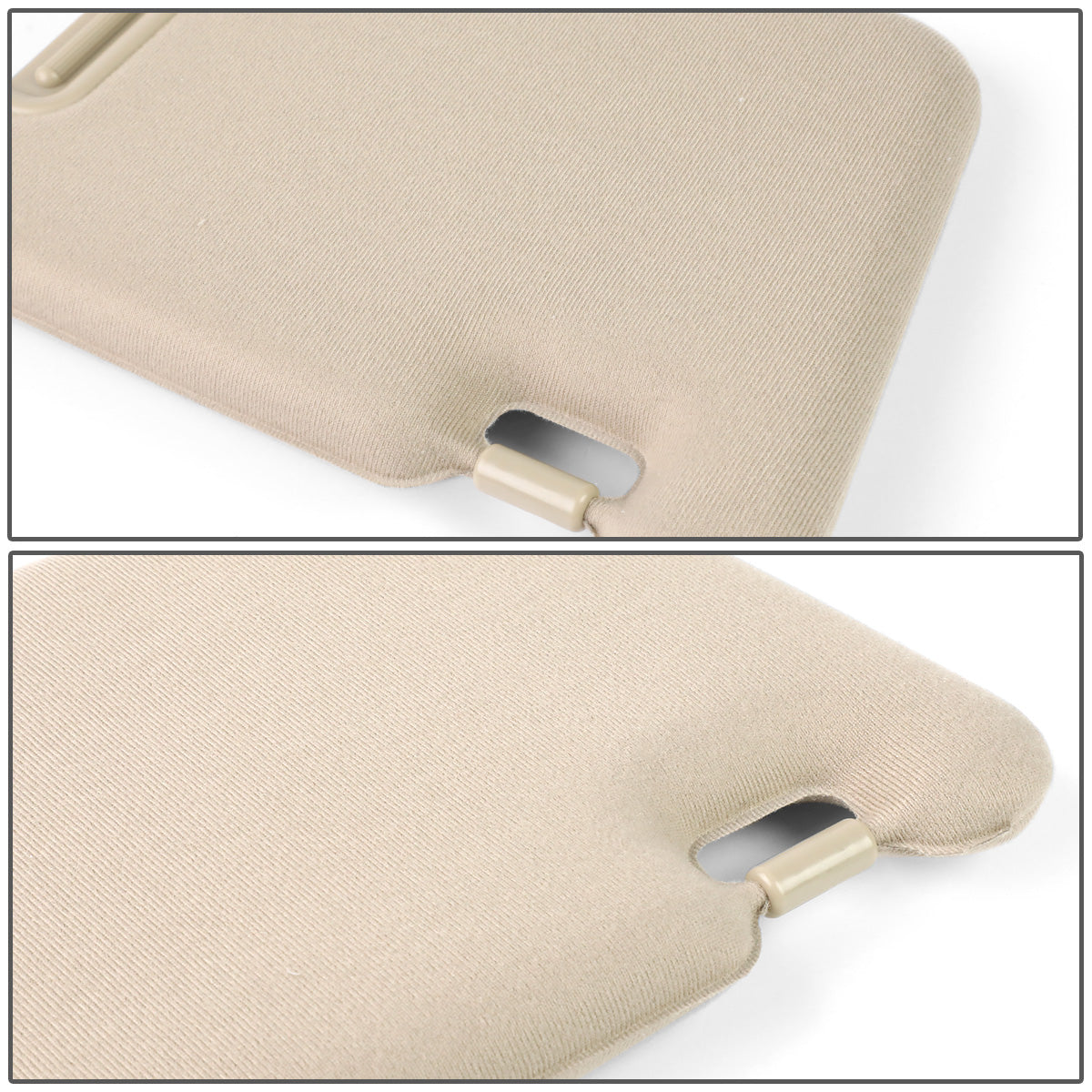 nan SUN VISOR - 09-16 TOYOTA VENZA - FITS ILLUMINATED MODELS - PASSENGER SIDE - BEIGE