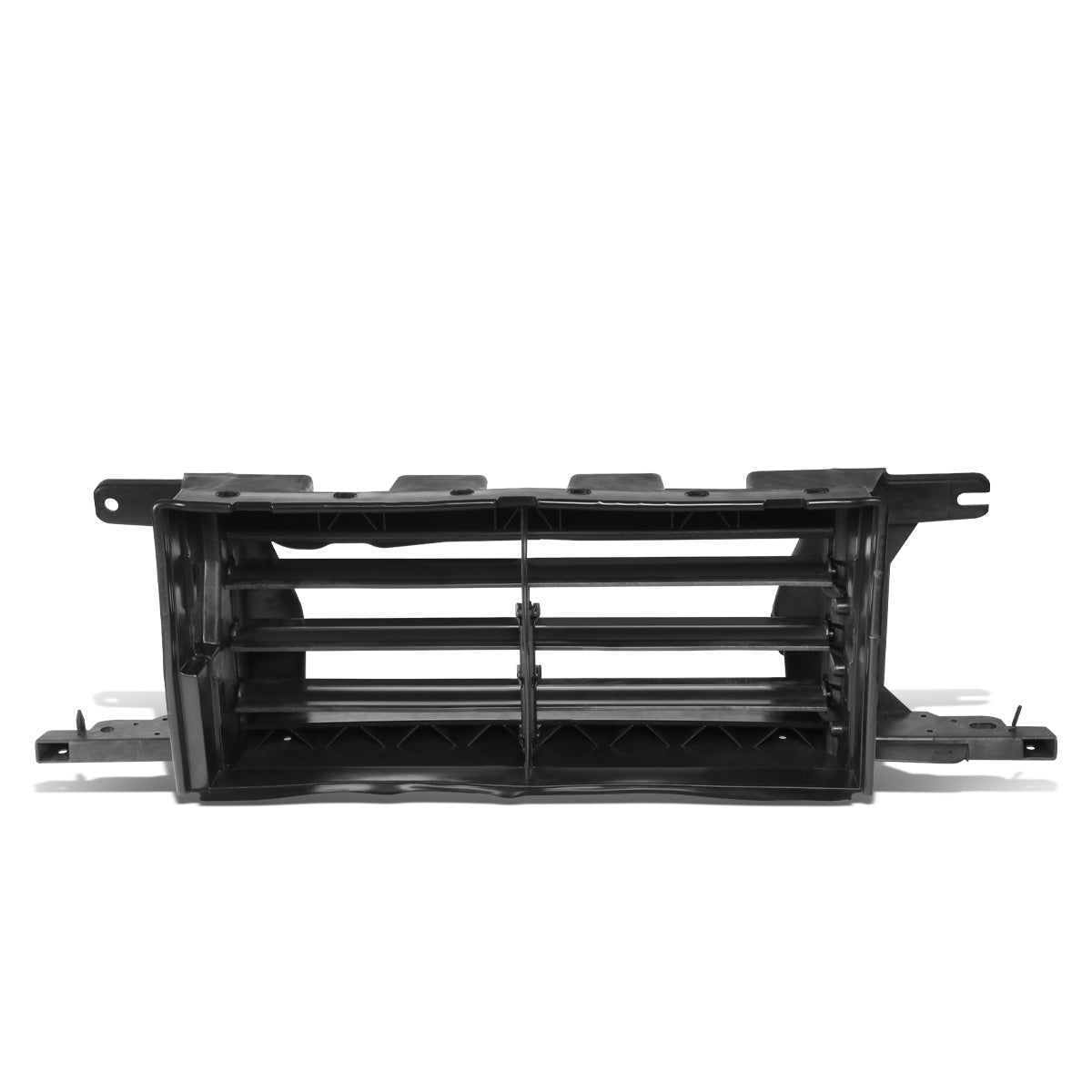 nan FRONT RADIATOR SHUTTER - 15-17 FORD F-150 - FITS 2.7L, 3.5L TURBO MODELS - W/O ACTUATOR - BLACK