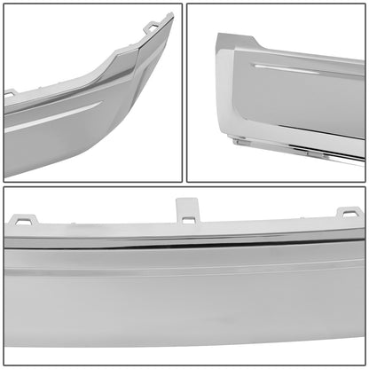 nan FRONT LOWER BUMPER GRILLE - 11-14 FORD EDGE - CHROME