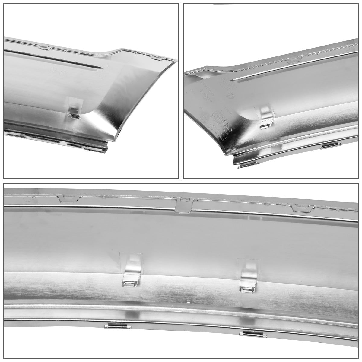 nan FRONT LOWER BUMPER GRILLE - 11-14 FORD EDGE - CHROME