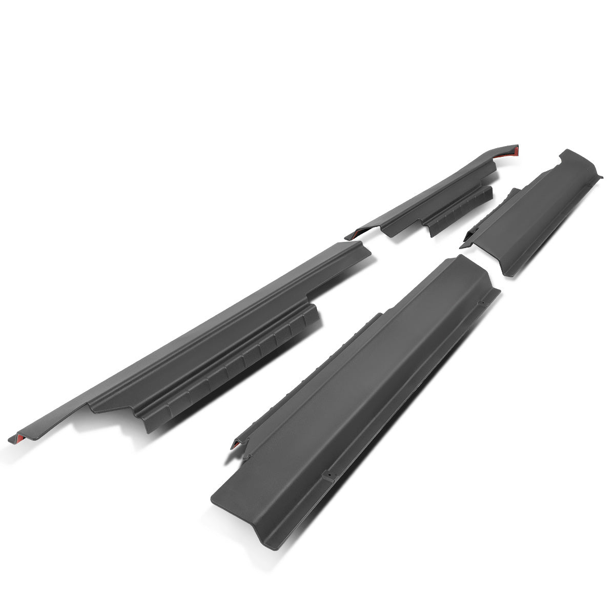 nan ROCKER PANEL / SILL PLATE - 4PCS - 09-10 DODGE RAM 1500, 2500, 3500 / 11-18 DODGE RAM 1500 / 10-20 DODGE RAM 2500 / 11-20 DODGE RAM 3500 / 2019 DODGE RAM 1500 CLASSIC - FITS CREW CAB MODELS - BLACK