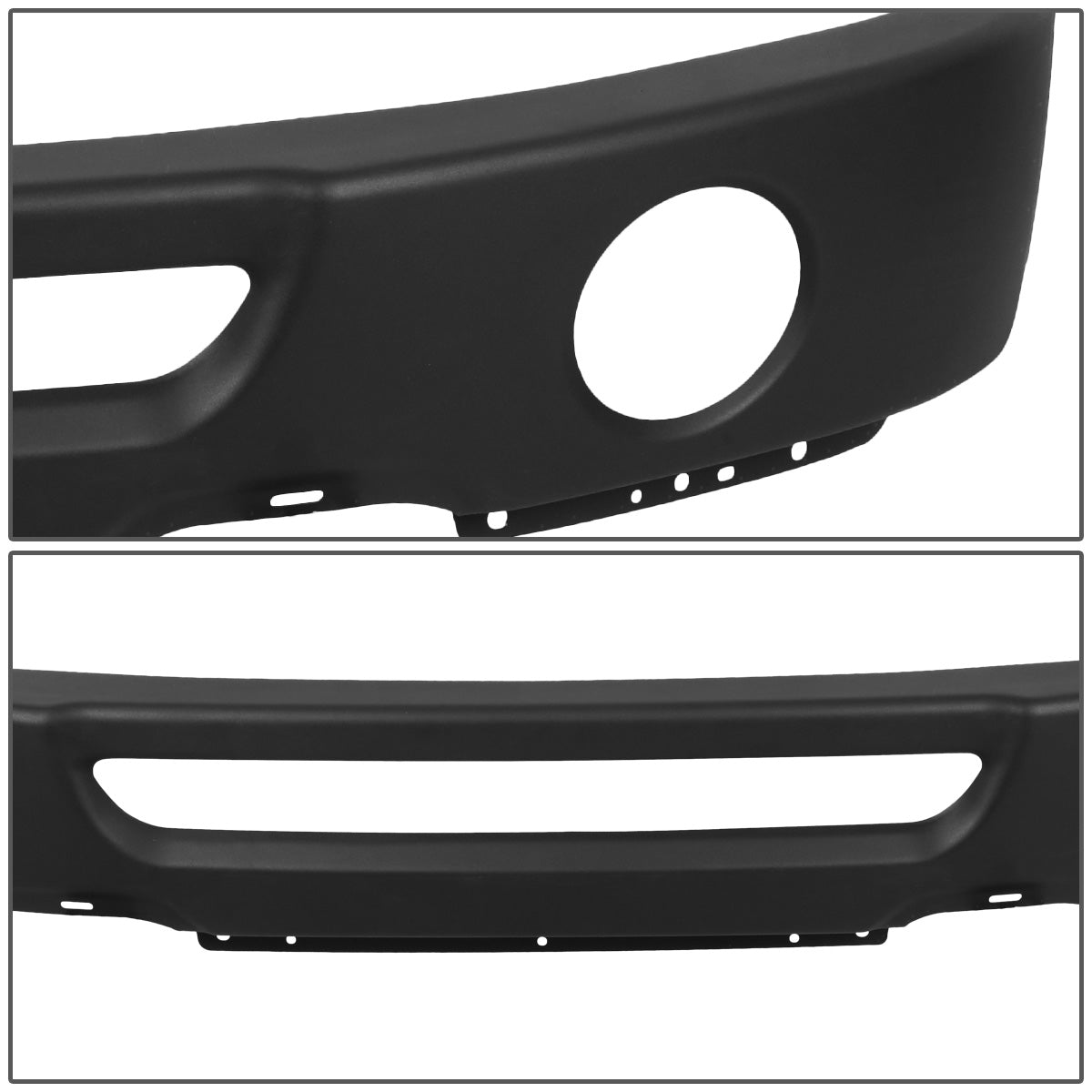 nan FRONT BUMPER COVER - 06-08 FORD F-150 / 07-08 LINCOLN MARK LT - FITS MODELS WITH FOG LIGHTS - BLACK