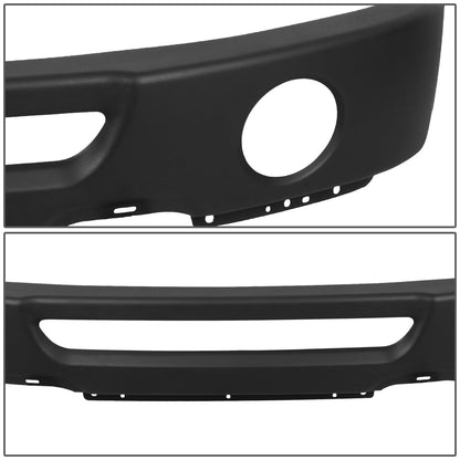 nan FRONT BUMPER COVER - 06-08 FORD F-150 / 07-08 LINCOLN MARK LT - FITS MODELS WITH FOG LIGHTS - BLACK