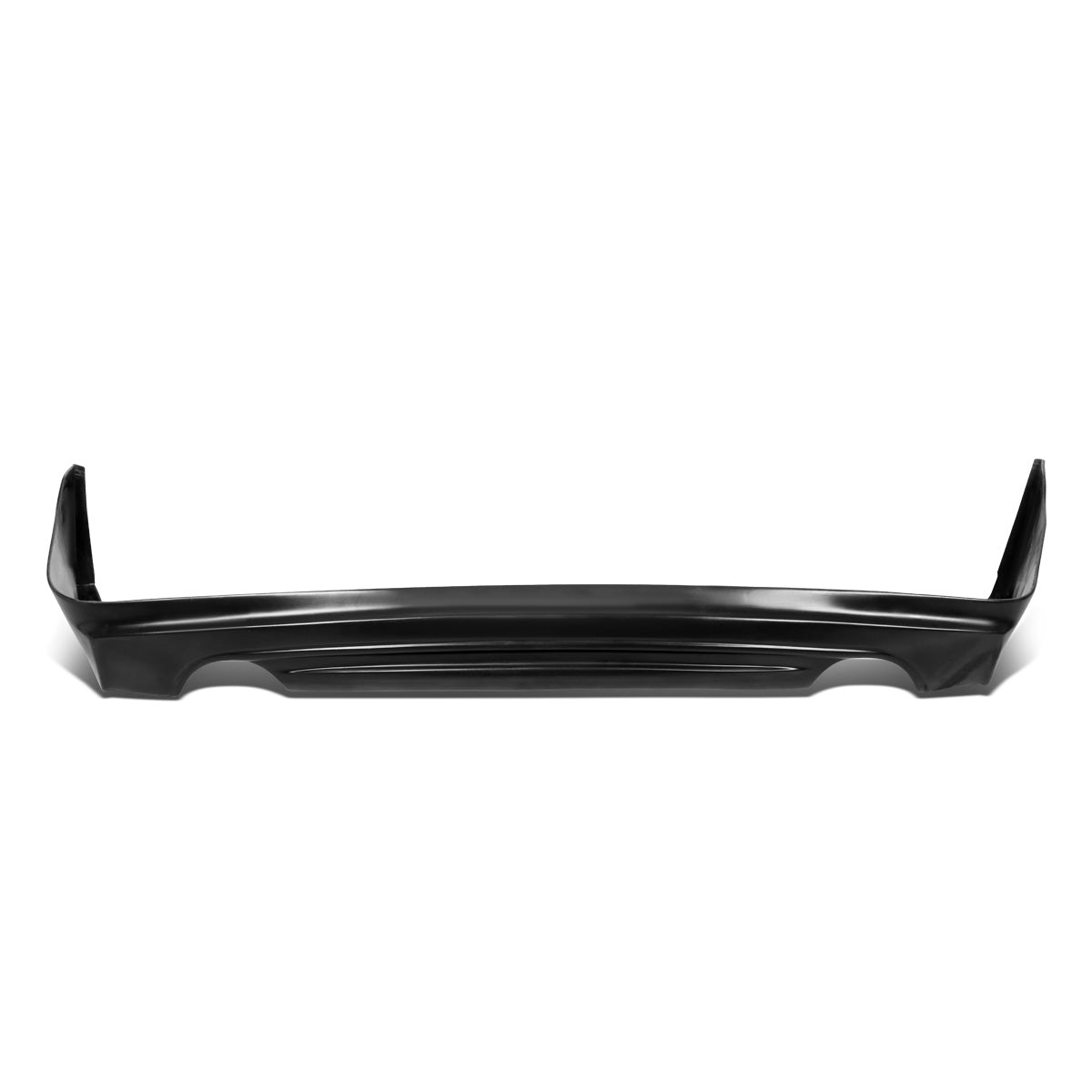 nan REAR BUMPER LIP - 09-14 ACURA TSX - MUGEN STYLE - POLYURETHANE - PAINTABLE - MATTE BLACK
