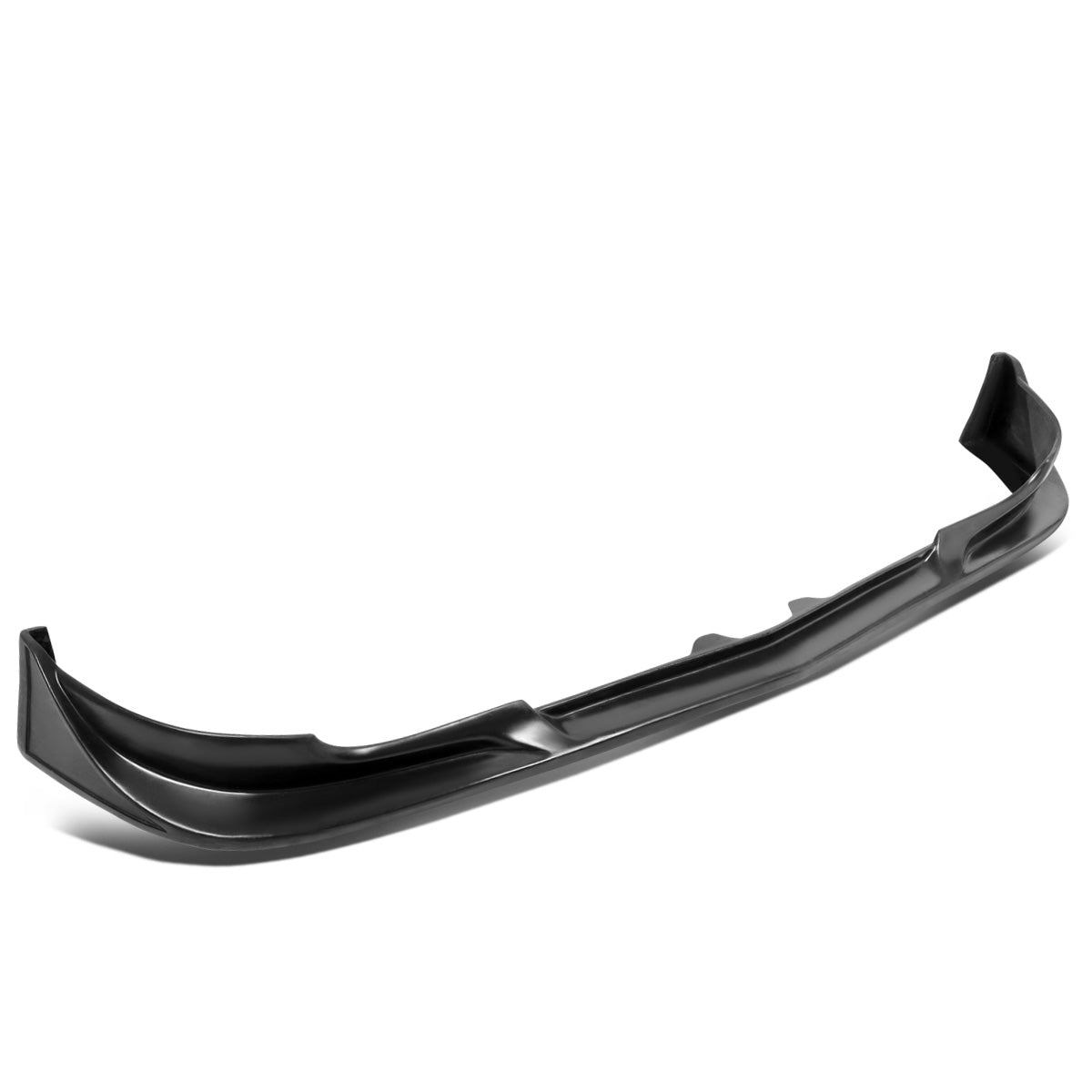 nan FRONT BUMPER LIP - 02-04 ACURA TSX - C-WEST STYLE - POLYURETHANE - PAINTABLE - MATTE BLACK