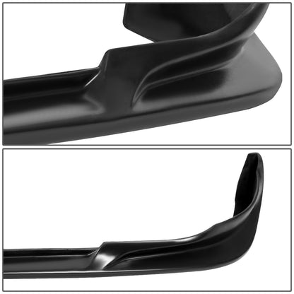 nan FRONT BUMPER LIP - 02-04 ACURA TSX - C-WEST STYLE - POLYURETHANE - PAINTABLE - MATTE BLACK