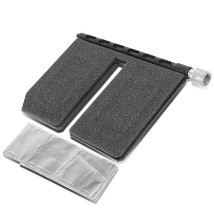 nan A/C RECIRCULATION HEATER BLEND DOOR - 02-06 DODGE RAM 1500 / 03-06 DODGE RAM 2500, 3500 - REQUIRES CUTTIG INTO HEATER BOX TO INSTALL / REPAIRS UPPER SECTION - BLACK