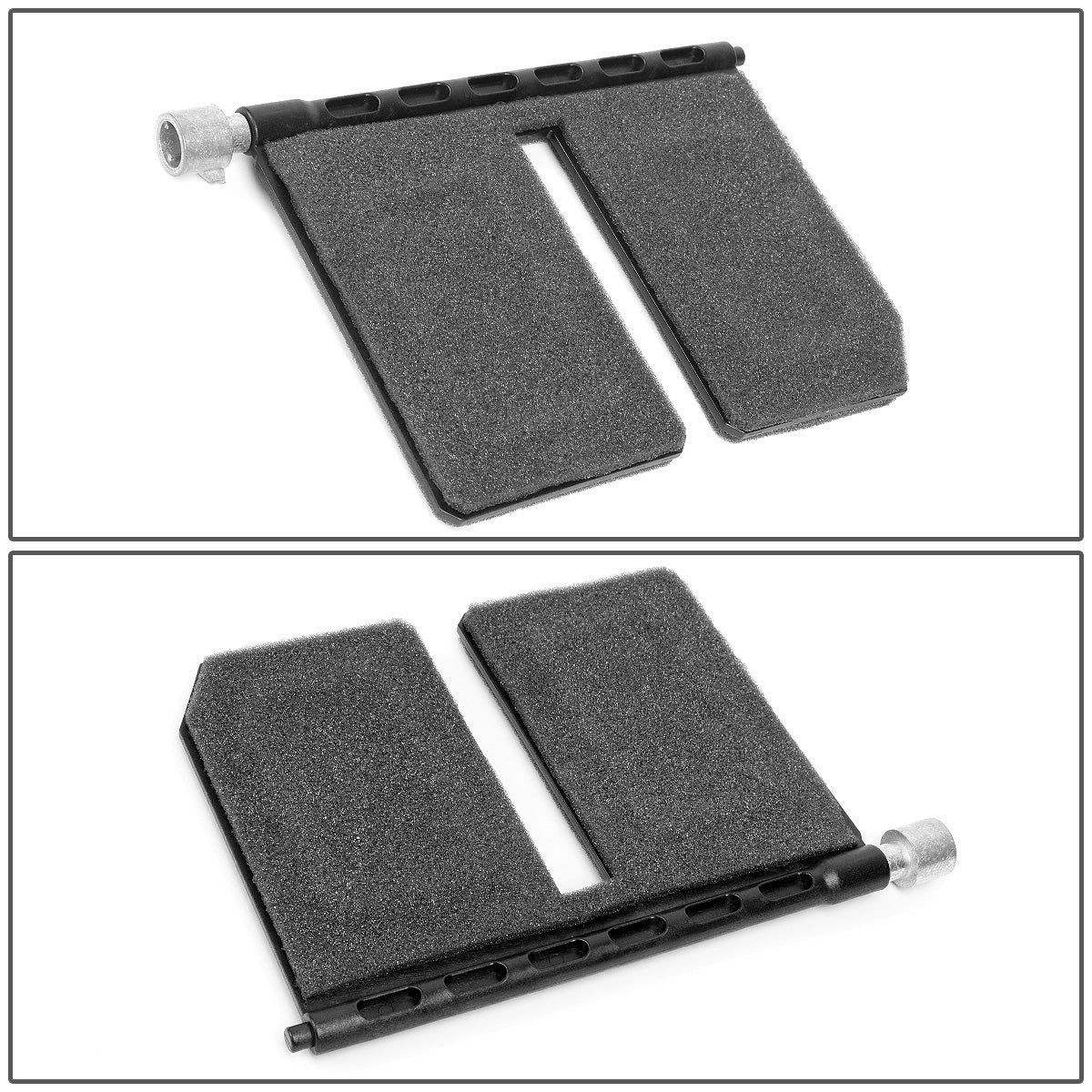 nan A/C RECIRCULATION HEATER BLEND DOOR - 02-06 DODGE RAM 1500 / 03-06 DODGE RAM 2500, 3500 - REQUIRES CUTTIG INTO HEATER BOX TO INSTALL / REPAIRS UPPER SECTION - BLACK