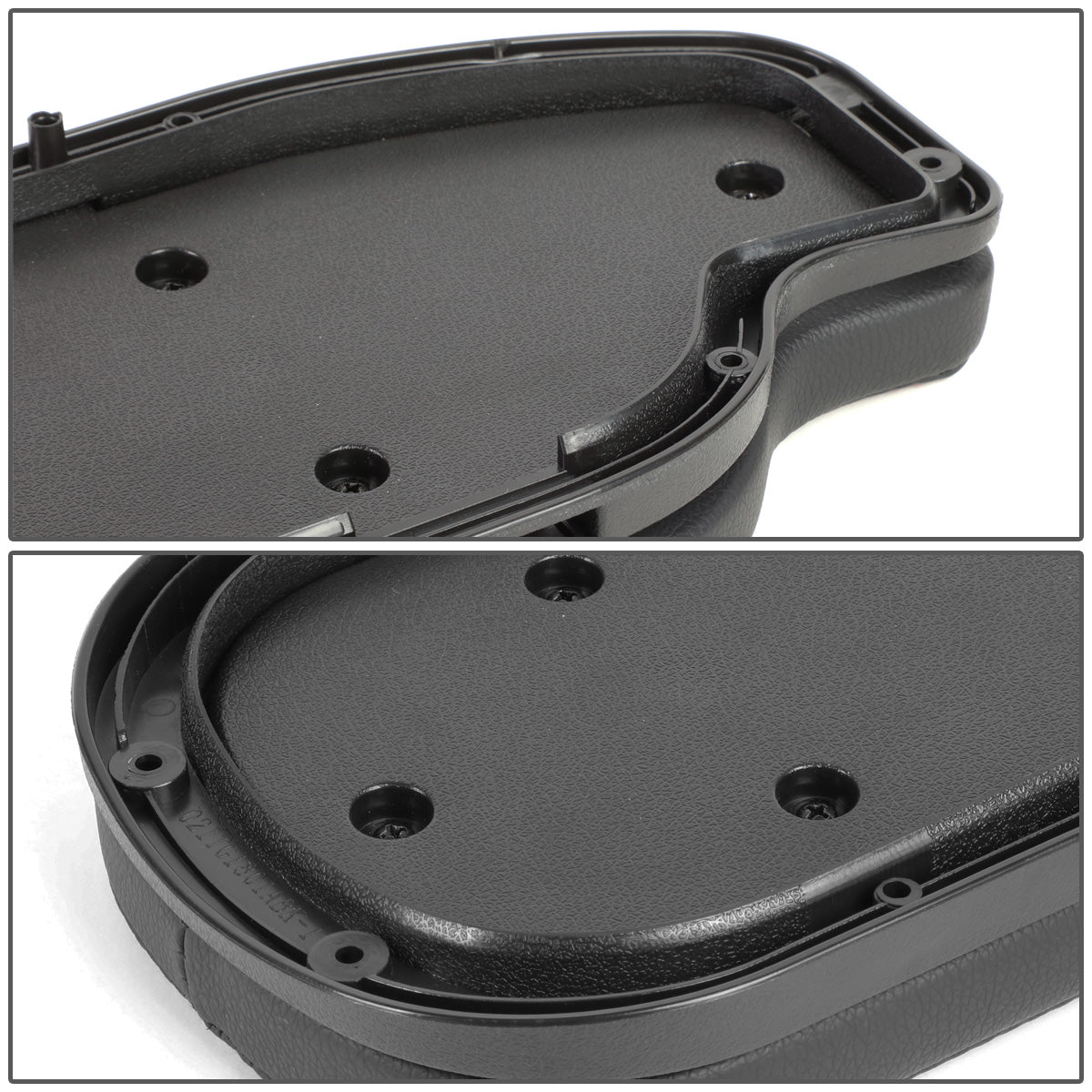 nan CENTER CONSOLE LID - 13-20 SUBARU BRZ / 17-20 TOYOTA 86 / 13-16 SCION FRS - FITS LEFT HAND DRIVE MODELS - DRILLING INTO CENTER CONSOLE IS REQUIRED FOR INSTALLATION - BLACK W/ RED STITCHING