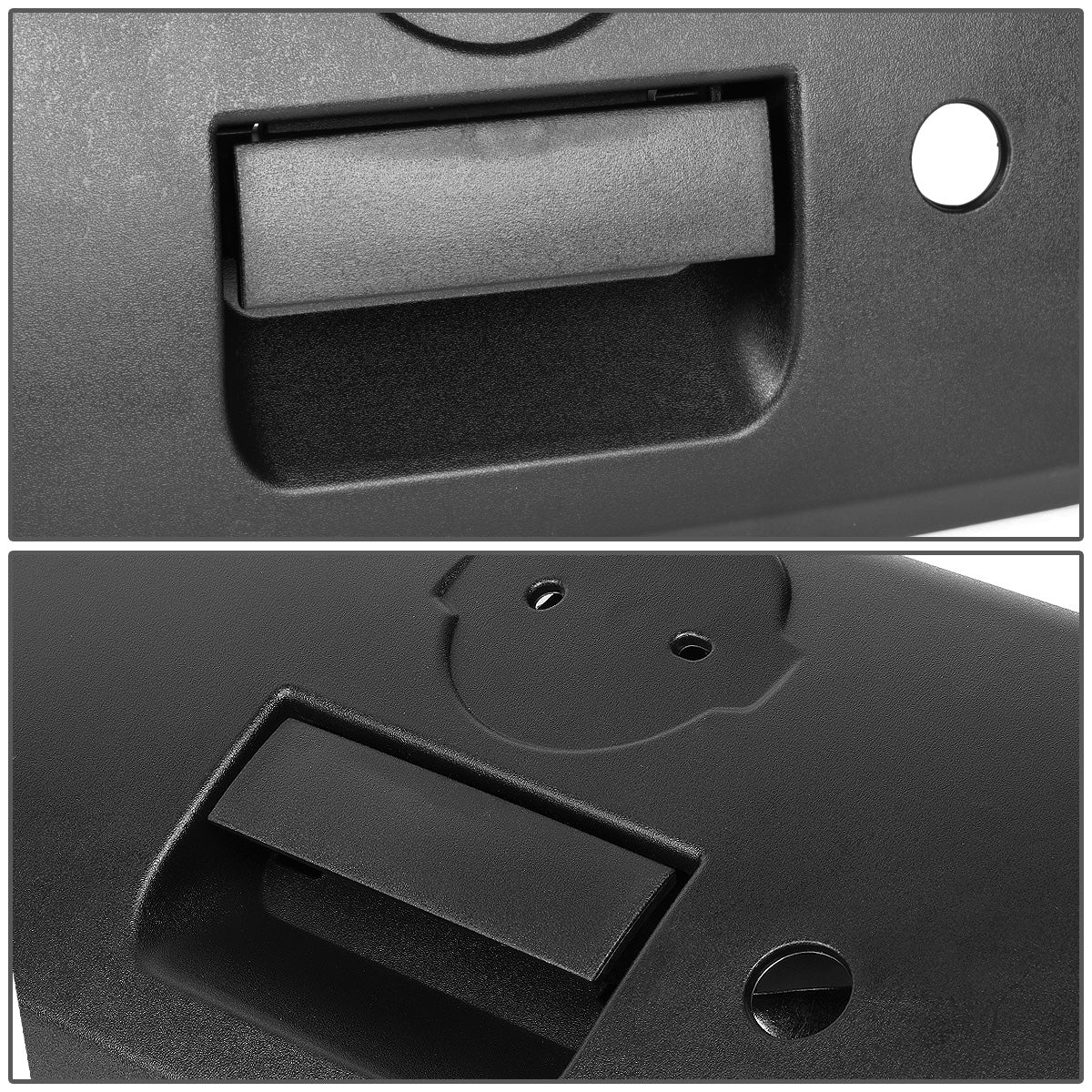 nan LIFTGATE HANDLE REPLACEMENT - 01-04 NISSAN FRONTIER - W/ LATCH - W/ KEYHOLE - BLACK