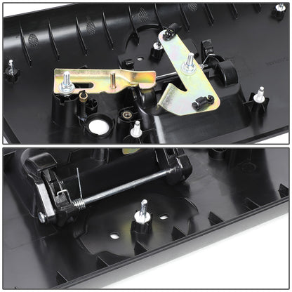 nan LIFTGATE HANDLE REPLACEMENT - 01-04 NISSAN FRONTIER - W/ LATCH - W/ KEYHOLE - BLACK