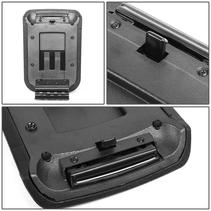 nan CENTER CONSOLE LID - 05-09 FORD MUSTANG - WITHOUT POCKET - BLACK