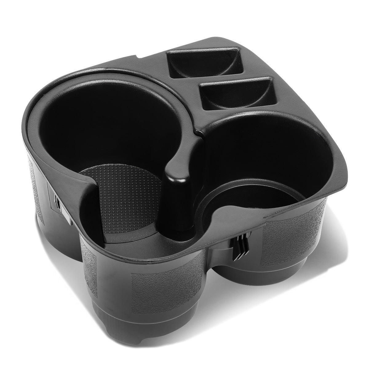 nan CUP HOLDER INSERT - 07-12 NISSAN ALTIMA - RUBBER LINED - BLACK