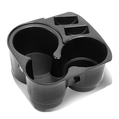 nan CUP HOLDER INSERT - 07-12 NISSAN ALTIMA - RUBBER LINED - BLACK